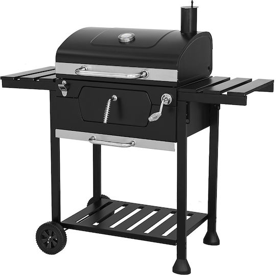 Thermogatz KRV 1824 Charcoal Grill with Lid and Thermometer 60cmx42cm