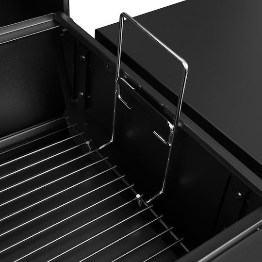 Thermogatz KRV-SMOKER 18 Holzkohlegrill mit Deckel und Räuchergerät 68cmx41.5cm