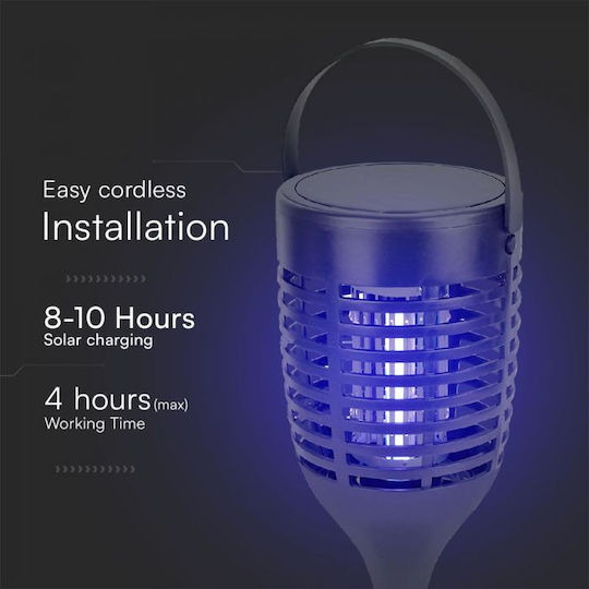V-TAC Aparat Electric Anti-Insecte Solar Lumini LED 1.3W 20m² 23459