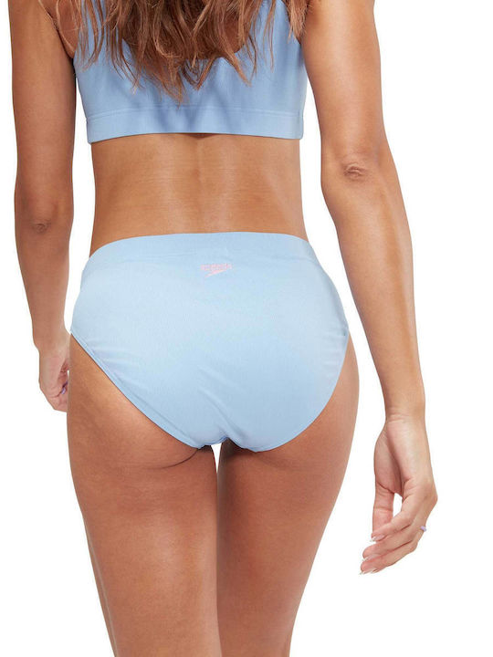 Bikini Set Sports Bra Light Blue
