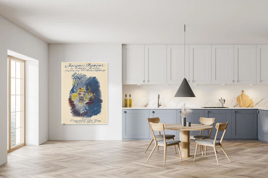 Jacques Damour By Emile Zola, Illustrations By Ethel Reed Gemälde auf Leinwand 90x60cm