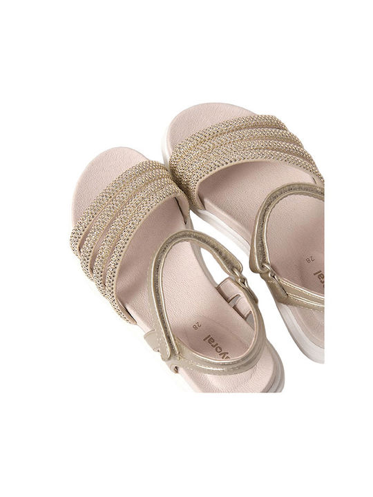 Mayoral Kids' Sandals Gold