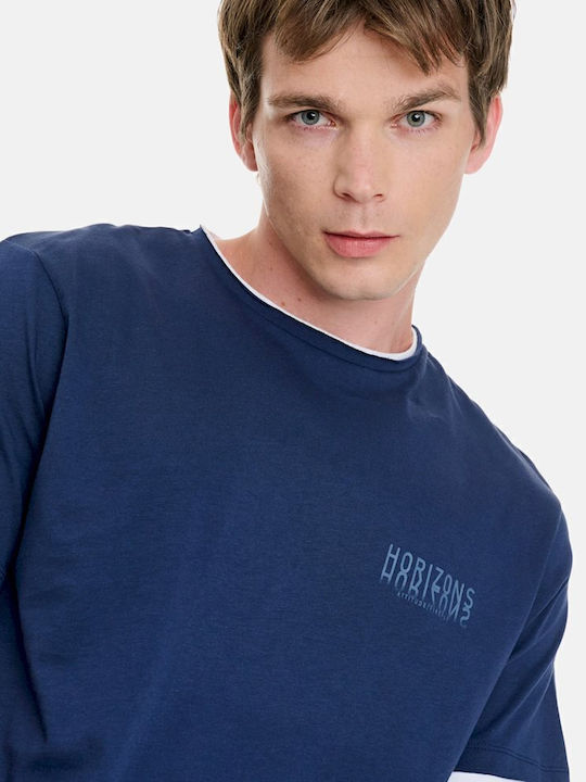 T-shirt Μπλε
