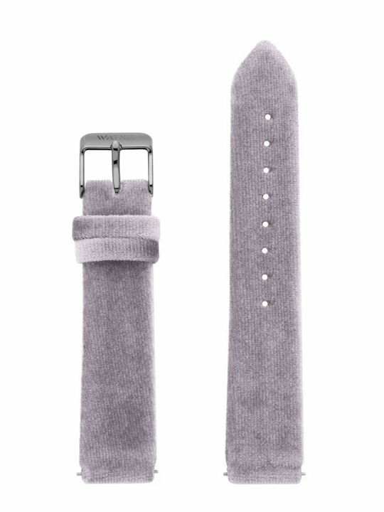 WATX & CO Leather Strap Purple 38mm