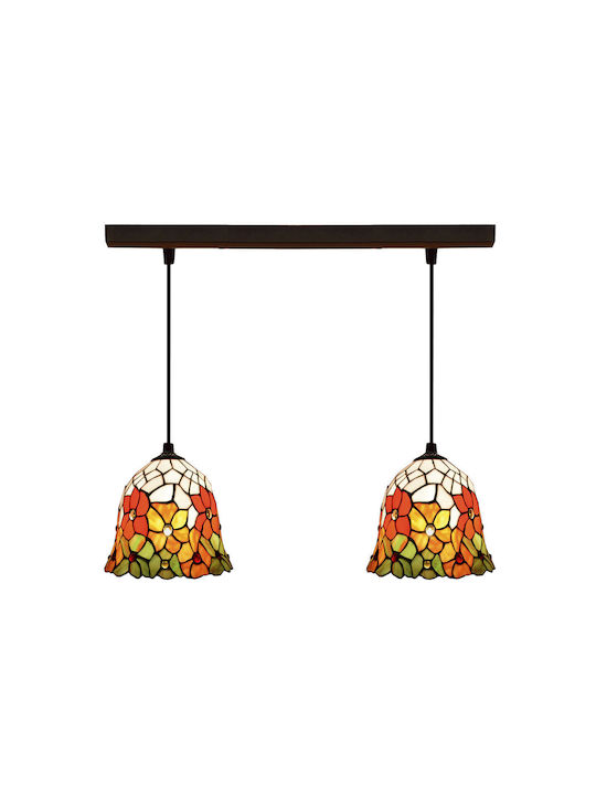 Viro Pendant Chandelier for 20 Bulbs E27 Multicolour