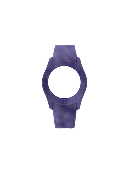 WATX & CO Rubber Strap Purple 38mm