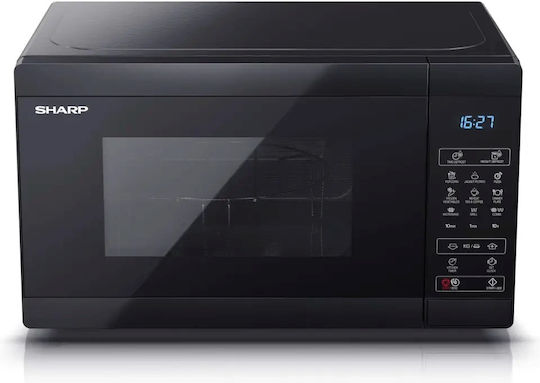 Sharp Εντοιχιζόμενος Φούρνος Μικροκυμάτων 20lt Μαύρος