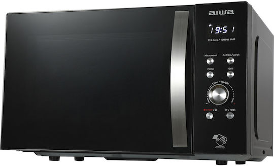 Aiwa MW-230DG/BK с Грил 23лт Черен