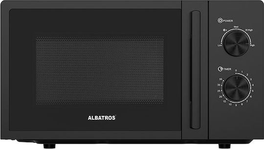 Albatros Φούρνος Μικροκυμάτων 20lt Μαύρος