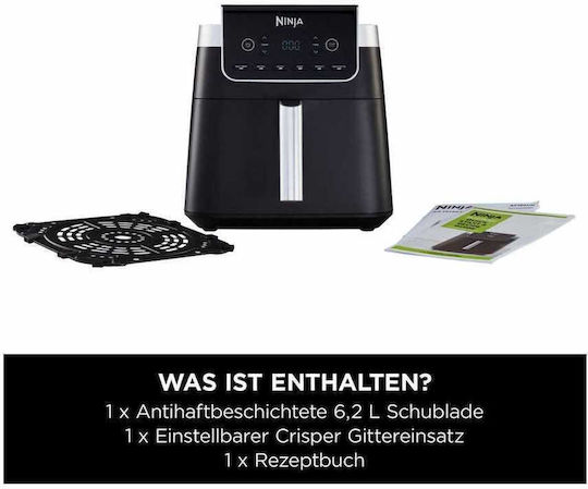 Ninja Max Pro Air Fryer 6.2lt Μαύρο