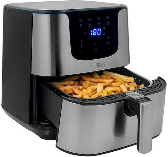Princess Air Fryer 5.5lt Ασημί 01.182060.01.001
