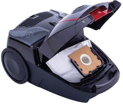 Primo Prvc-40438 Vacuum Cleaner 700W Bagged 3.5lt Gray