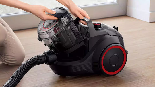 Bosch BGC21POW1 Прахосмукачка 750W С контейнер 2лт Черна
