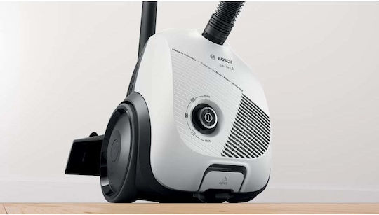 Bosch BGLS2WH1H Ηλεκτρική Σκούπα 600W με Σακούλα 3.5lt Λευκή