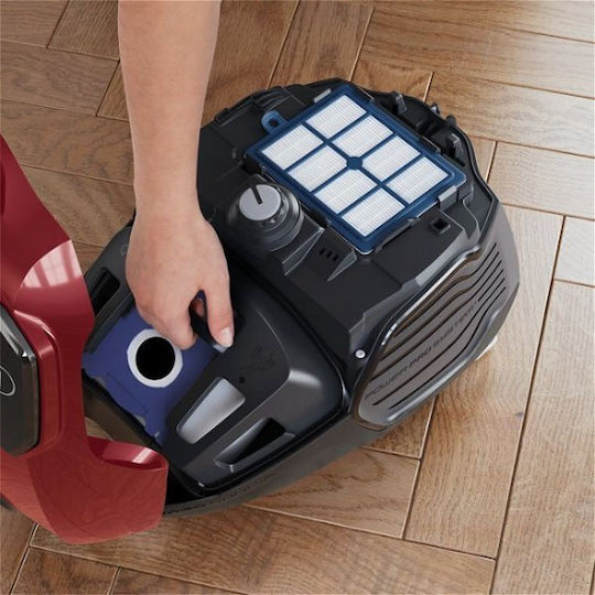 Electrolux EPF61RR Ηλεκτρική Σκούπα 800W με Σακούλα 3.5lt Κόκκινη
