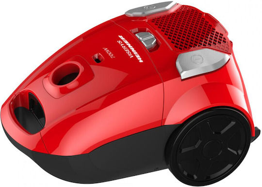 Heinner HVC-MRD1400 Прахосмукачка 700W С торба 3лт Червен