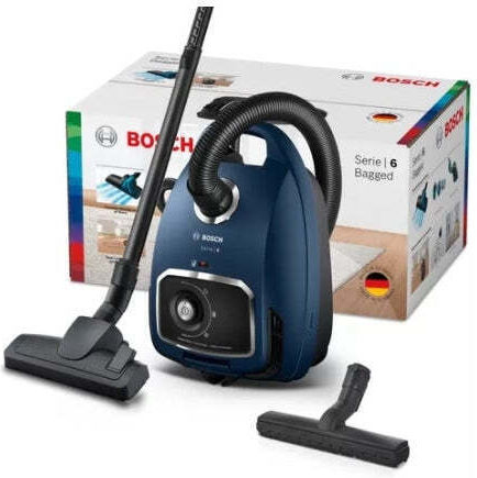 Bosch BGB6X300 Прахосмукачка 600W С торба 4лт Син