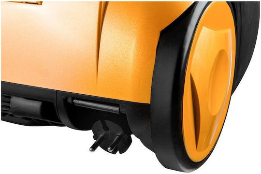 Sencor SVC 900-EUE3 Ηλεκτρική Σκούπα 700W με Σακούλα 4.5lt Κίτρινη