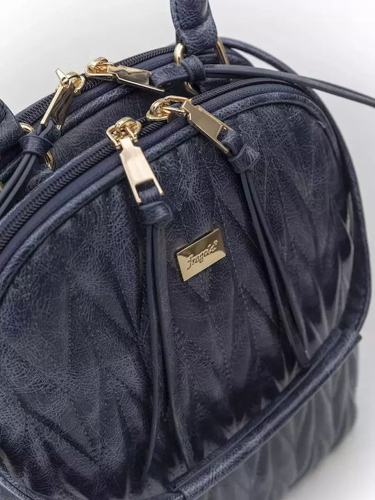 Fragola Damen Tasche Rucksack Blau