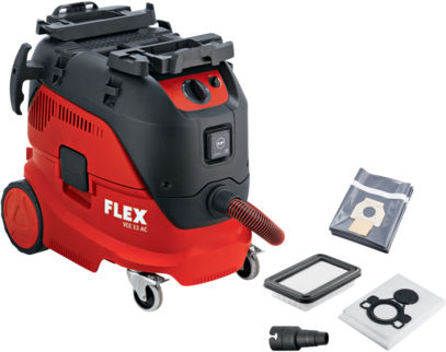 Flex 33 Staubsauger Flüssigkeiten / Feststoffe 1200W mit Kunststoff Behälter 30Es
