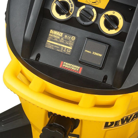 Dewalt Vacuum Wet / Dry 1400W with Plastic Bin 18.4lt