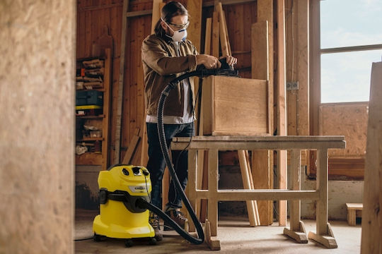 Karcher WD 4 P V-20/5/22 Aspirator Lichide / Solide 1000W Recipient 20lt