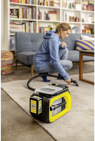 Karcher SE 3-18 Compact Battery Set Rechargeable Vacuum Wet / Dry with Plastic Bin 1.7lt