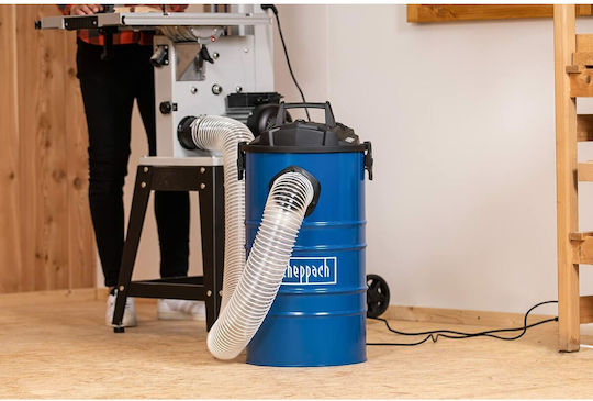 Scheppach Ash Vacuum 1200W with 65lt Waste Container
