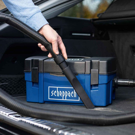 Scheppach Hd2p Σκούπα Υγρών / Στερεών 1250W με Πλαστικό Κάδο 5lt