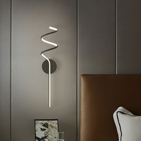 H23 Black LED Wall Lamp 50x23x23cm