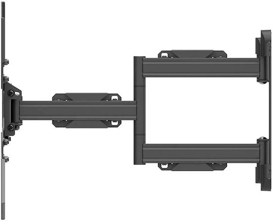 Neomounts S55143772 Wandmontage TV-Halterung Mit Verlängerungsarm Bis 65 Zoll Und 40kg Silber