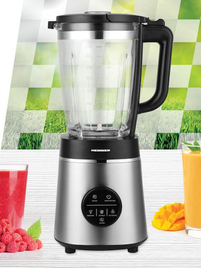 Heinner Μπλέντερ με Πλαστική Κανάτα 1.75 lt 1400W Μαύρο HBL-D1400SS