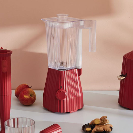 Alessi Plisse Blender with Tritan Jug 1.5 L 700W Red