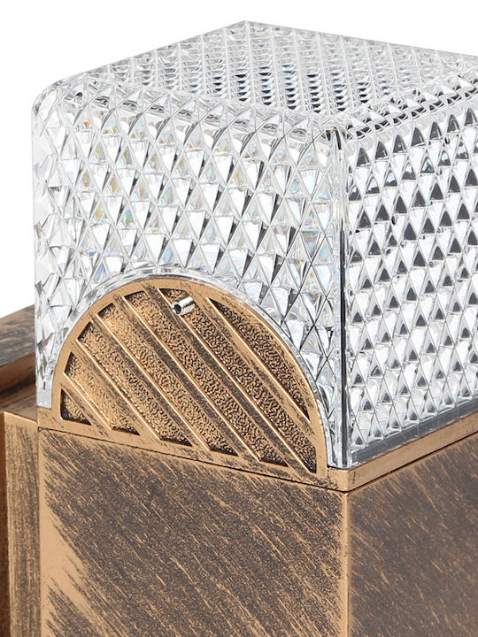 Keskor Lumină de exterior montată pe perete E27 IP44 9x14.5x19εκ.