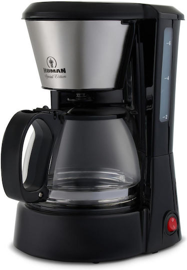 Human HU2009 Special Edition Καφετιέρα Φίλτρου 650W Black