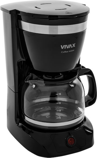Vivax CM-08126F Καφετιέρα Φίλτρου 800W Black