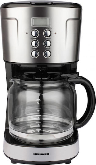 Heinner Programmable Filter Coffee Machine 900W Silver