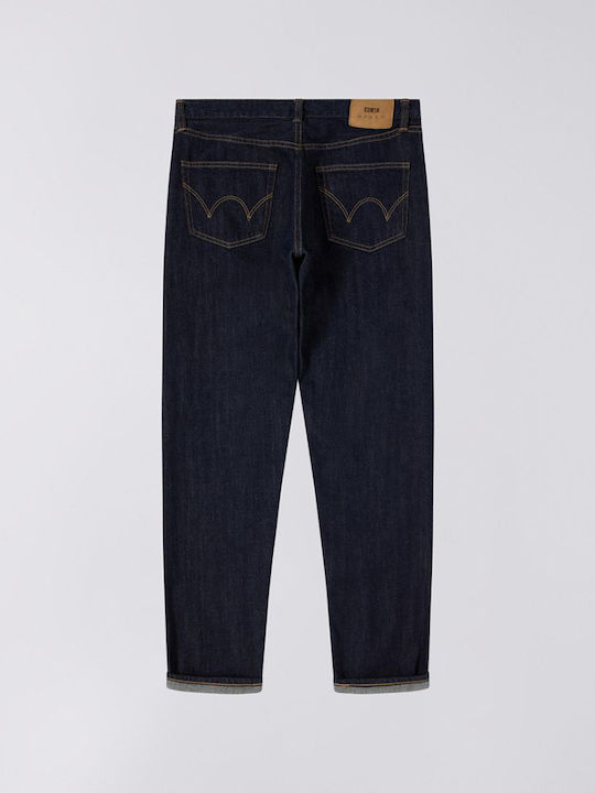 Pantaloni Jeans pentru Bărbați cu Croială Regular Tapered Dark Blue