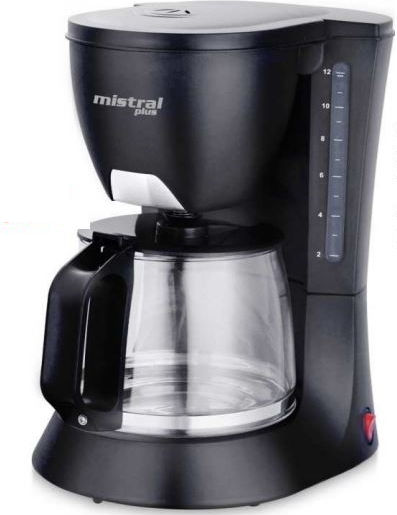 MultiHome CM6637E Filter Coffee Maker 680W Black