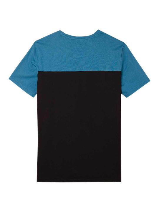 4F Herren Kurzarmshirt Blau