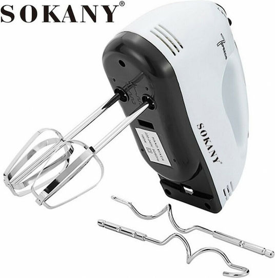 Scarlett Μίξερ Χειρός 180W Λευκό