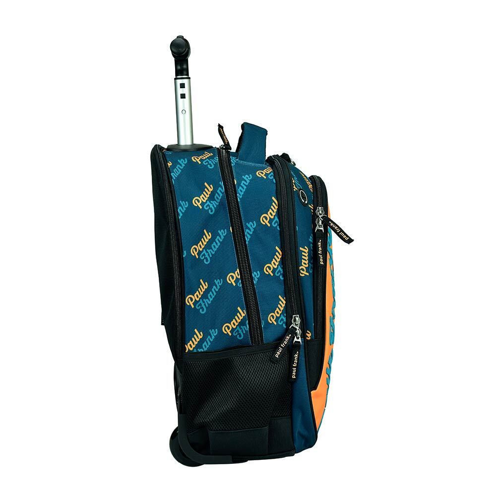 Paul Frank Logo Boys Elementary School Trolley Bag 346-87074 Back