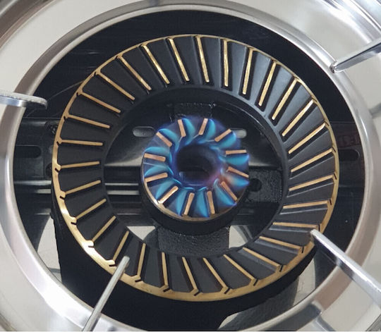 Proton Liquid Gas Countertop Single Burner Inox