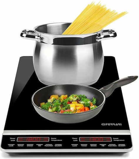 G3Ferrari Countertop Burner Induktion Double Schwarz