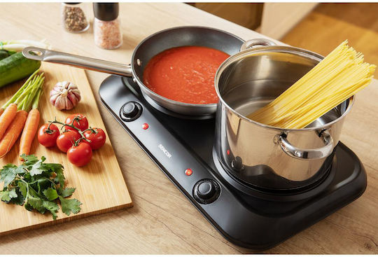 Sencor Ceramic Countertop Double Burner Black
