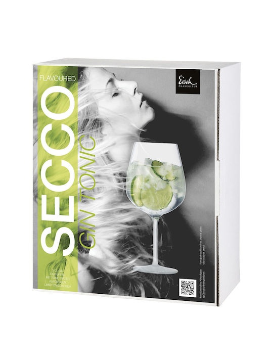 Eisch Set of Glasses Cocktail/Drinking made of Glass Stemmed 753ml 2pcs