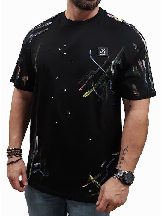 Vinyl Art Clothing Men's Short Sleeve T-shirt Black