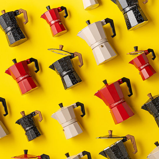 Nava Μπρίκι Espresso 6cups Μαύρο