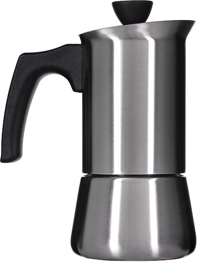 Bosch Μπρίκι Espresso 6cups Inox Ασημί