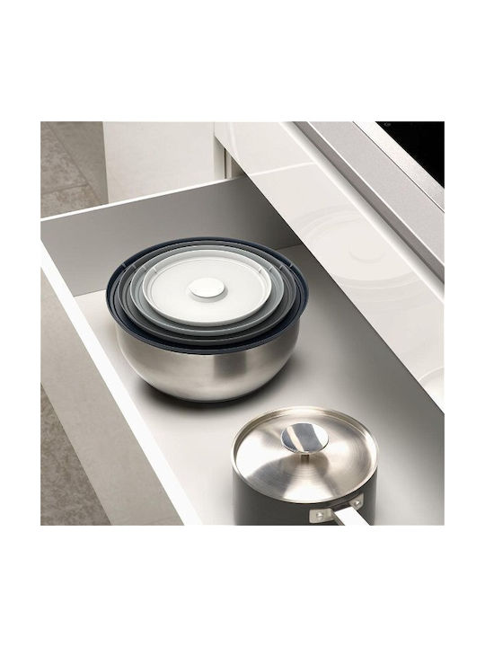 Joseph Joseph Nest Prep&store Σετ Δοχεία Φαγητού Inox Γκρι 4τμχ